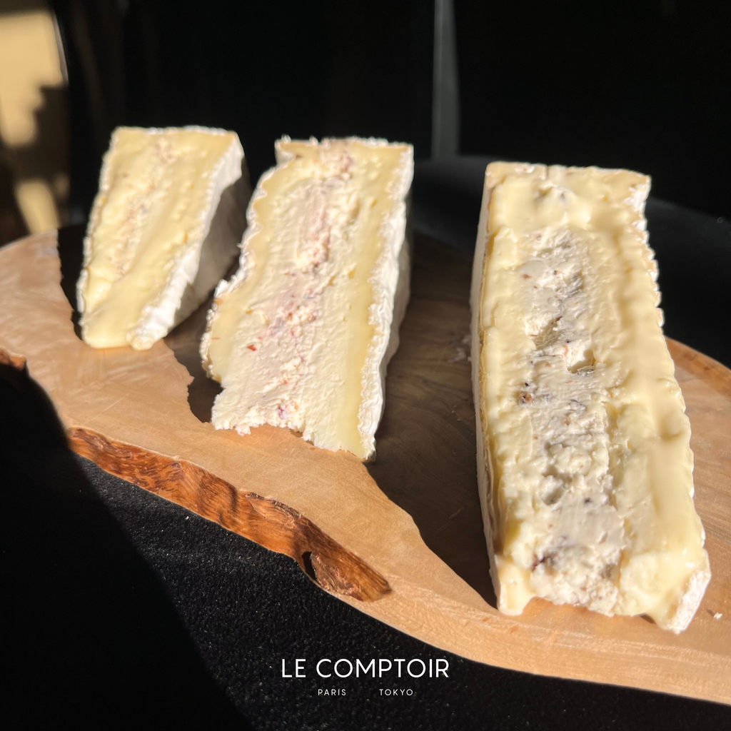 【予約商品】ブリー トリオ セット（トリュフ・クランベリー・マスタード）ペアリングワイン付き